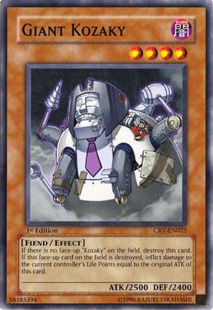 Giant Kozaky (CRV-EN022) - Cybernetic Revolution 1st Edition