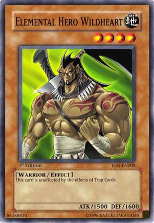 Elemental Hero Wildheart (EEN-EN008) - Elemental Energy 1st Edition