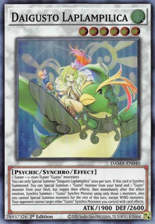 Daigusto Laplampilica (DAMA-EN040) - Dawn of Majesty 1st Edition