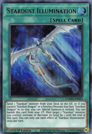 Stardust Illumination (DAMA-EN051) - Dawn of Majesty 1st Edition