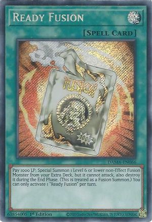 Ready Fusion (DAMA-EN066) - Dawn of Majesty 1st Edition