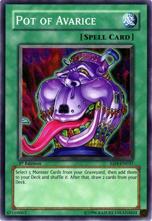 Pot of Avarice (EEN-EN037) - Elemental Energy 1st Edition