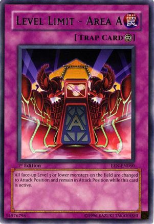 Level Limit - Area A (EEN-EN060) - Elemental Energy Unlimited
