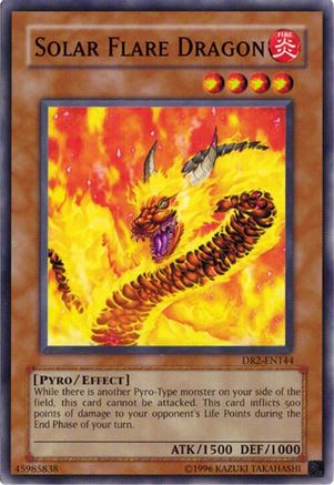 Solar Flare Dragon (DR2-EN144) - Dark Revelation Volume 2 Unlimited