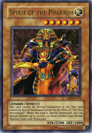Spirit of the Pharaoh (DR2-EN175) - Dark Revelation Volume 2 Unlimited