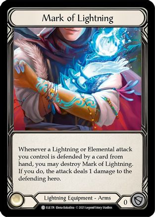 Mark of Lightning [U-ELE174] (Tales of Aria Unlimited)  Unlimited Rainbow Foil