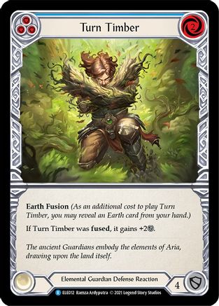 Turn Timber (Blue) [U-ELE012] (Tales of Aria Unlimited)  Unlimited Normal
