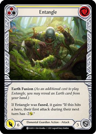 Entangle (Yellow) [U-ELE014] (Tales of Aria Unlimited)  Unlimited Rainbow Foil