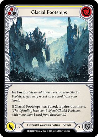 Glacial Footsteps (Yellow) [U-ELE017] (Tales of Aria Unlimited)  Unlimited Normal