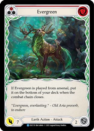 Evergreen (Red) [U-ELE119] (Tales of Aria Unlimited)  Unlimited Normal
