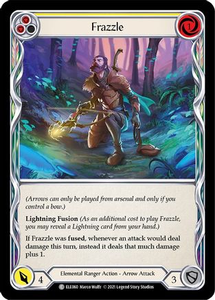 Frazzle (Yellow) [ELE060] (Tales of Aria)  1st Edition Normal