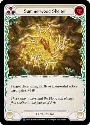 Summerwood Shelter (Yellow) [U-ELE126] (Tales of Aria Unlimited)  Unlimited Normal