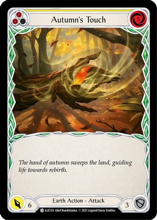 Autumn's Touch (Yellow) [ELE129] (Tales of Aria)  1st Edition Normal