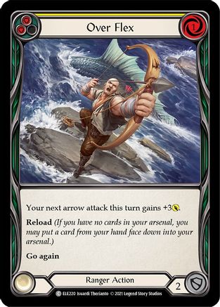 Over Flex (Yellow) [ELE220] (Tales of Aria)  1st Edition Normal