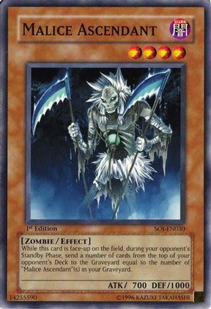 Malice Ascendant (SOI-EN030) - Shadow of Infinity Unlimited