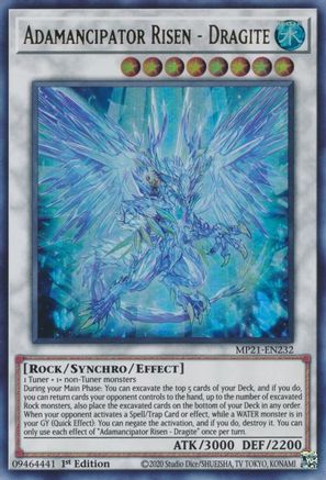Adamancipator Risen - Dragite (MP21-EN232) - 2021 Tin of Ancient Battles 1st Edition