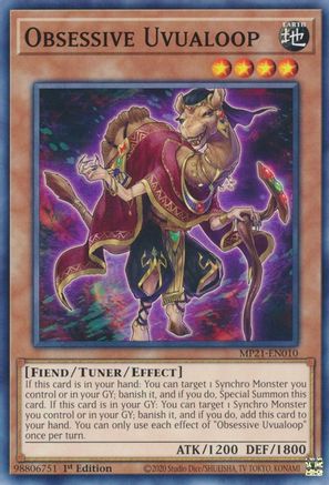 Obsessive Uvualoop (MP21-EN010) - 2021 Tin of Ancient Battles 1st Edition