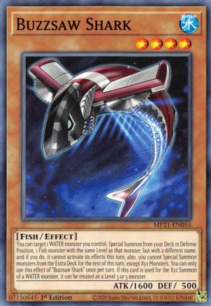 Buzzsaw Shark (MP21-EN055) - 2021 Tin of Ancient Battles 1st Edition