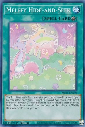 Melffy Hide-and-Seek (MP21-EN140) - 2021 Tin of Ancient Battles 1st Edition