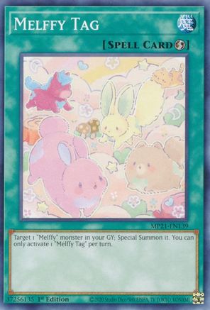 Melffy Tag (MP21-EN139) - 2021 Tin of Ancient Battles 1st Edition