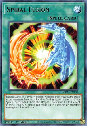 Spiral Fusion (MP21-EN133) - 2021 Tin of Ancient Battles 1st Edition