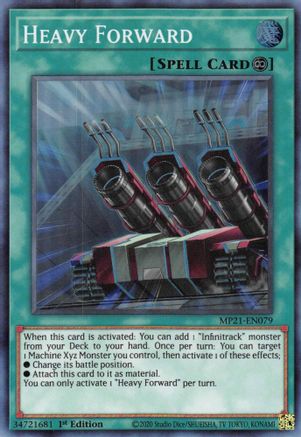 Heavy Forward (MP21-EN079) - 2021 Tin of Ancient Battles 1st Edition