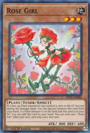 Rose Girl (MP21-EN088) - 2021 Tin of Ancient Battles 1st Edition
