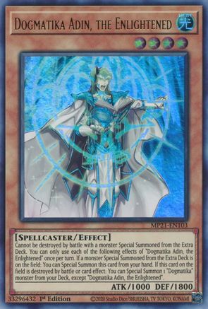 Dogmatika Adin, the Enlightened (MP21-EN103) - 2021 Tin of Ancient Battles 1st Edition