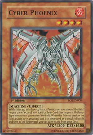 Cyber Phoenix (EOJ-EN009) - Enemy of Justice Unlimited