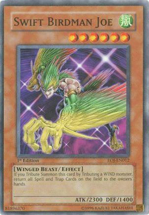 Swift Birdman Joe (EOJ-EN012) - Enemy of Justice 1st Edition