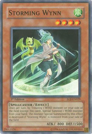 Storming Wynn (EOJ-EN029) - Enemy of Justice 1st Edition