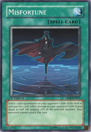 Misfortune (EOJ-EN037) - Enemy of Justice Unlimited