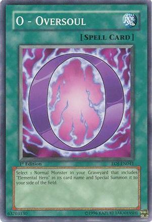 O - Oversoul (EOJ-EN041) - Enemy of Justice Unlimited