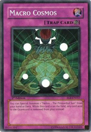 Macro Cosmos (EOJ-EN057) - Enemy of Justice 1st Edition