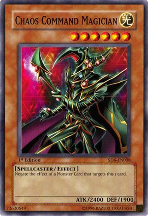 Chaos Command Magician (SD6-EN008) - Structure Deck: Spellcaster's Judgment Unlimited