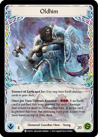 Oldhim // Frostbite [ELE111] (Tales of Aria)  1st Edition Normal