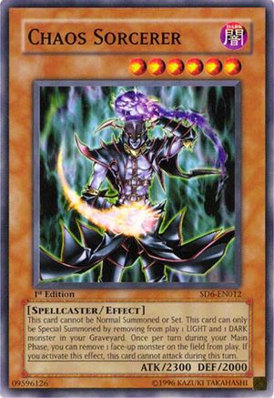 Chaos Sorcerer (SD6-EN012) - Structure Deck: Spellcaster's Judgment Unlimited