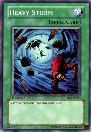Heavy Storm (SD6-EN023) - Structure Deck: Spellcaster's Judgment Unlimited