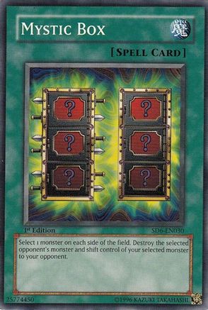 Mystic Box (SD6-EN030) - Structure Deck: Spellcaster's Judgment Unlimited