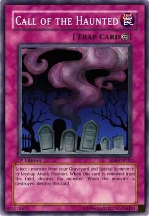 Call Of The Haunted (SD6-EN032) - Structure Deck: Spellcaster's Judgment Unlimited