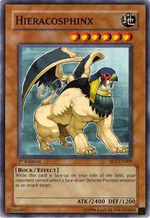 Hieracosphinx (SD7-EN009) - Structure Deck: Invincible Fortress Unlimited