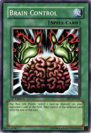 Brain Control (SD7-EN024) - Structure Deck: Invincible Fortress 1st Edition