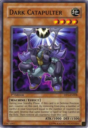 Dark Catapulter (DP1-EN008) - Duelist Pack 1: Jaden Yuki 1st Edition