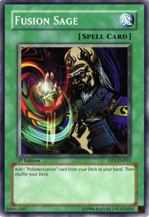 Fusion Sage (DP1-EN015) - Duelist Pack 1: Jaden Yuki 1st Edition