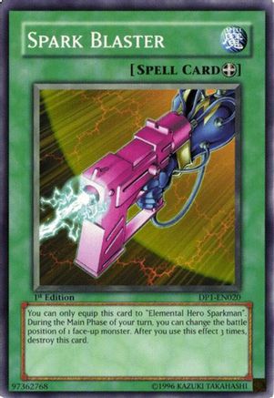 Spark Blaster (DP1-EN020) - Duelist Pack 1: Jaden Yuki 1st Edition