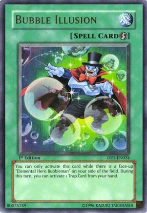 Bubble Illusion (DP1-EN024) - Duelist Pack 1: Jaden Yuki 1st Edition