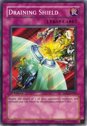 Draining Shield (DP1-EN026) - Duelist Pack 1: Jaden Yuki Unlimited