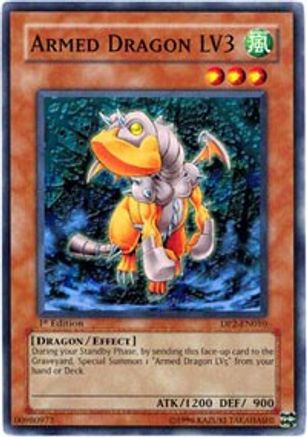 Armed Dragon LV3 (DP2-EN010) - Duelist Pack 2: Chazz Princeton 1st Edition
