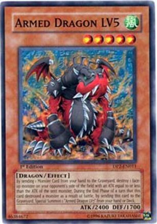 Armed Dragon LV5 (DP2-EN011) - Duelist Pack 2: Chazz Princeton 1st Edition