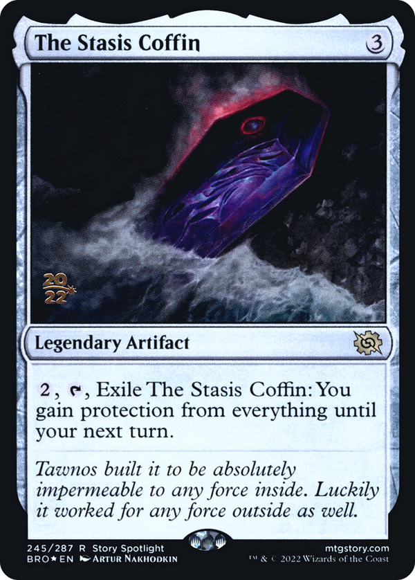 The Stasis Coffin [The Brothers' War Prerelease Promos]
